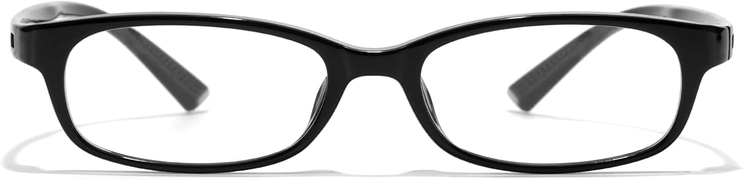 SODQW Office-Siren Blue Light Glasses for Women, Rectangle Frame, Y2K Small Eyewear, Anti Eyestrain Computer Glasses