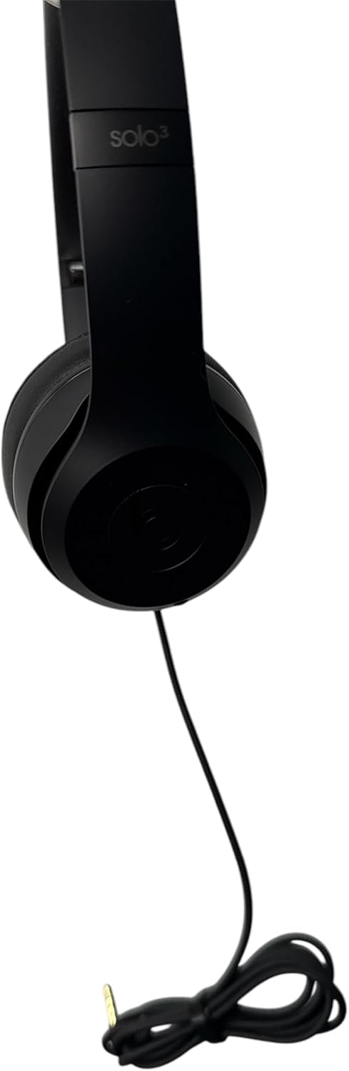 Beats by Dr. Dre Solo3 Wired On-Ear Headphone – Black (Renewed)