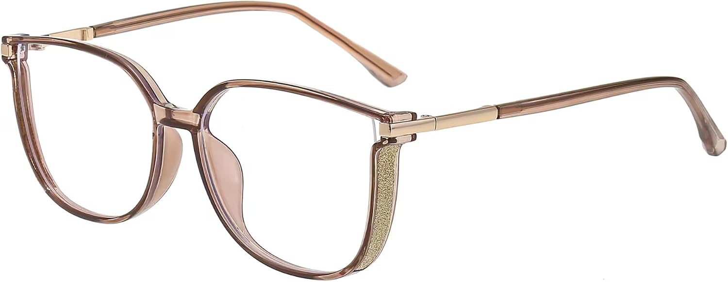 GUDVUE Blue Light Glasses For Woman, Computer Reading/Gaming/Phones Glasses, Anti Glare/UV400/Eye Strain