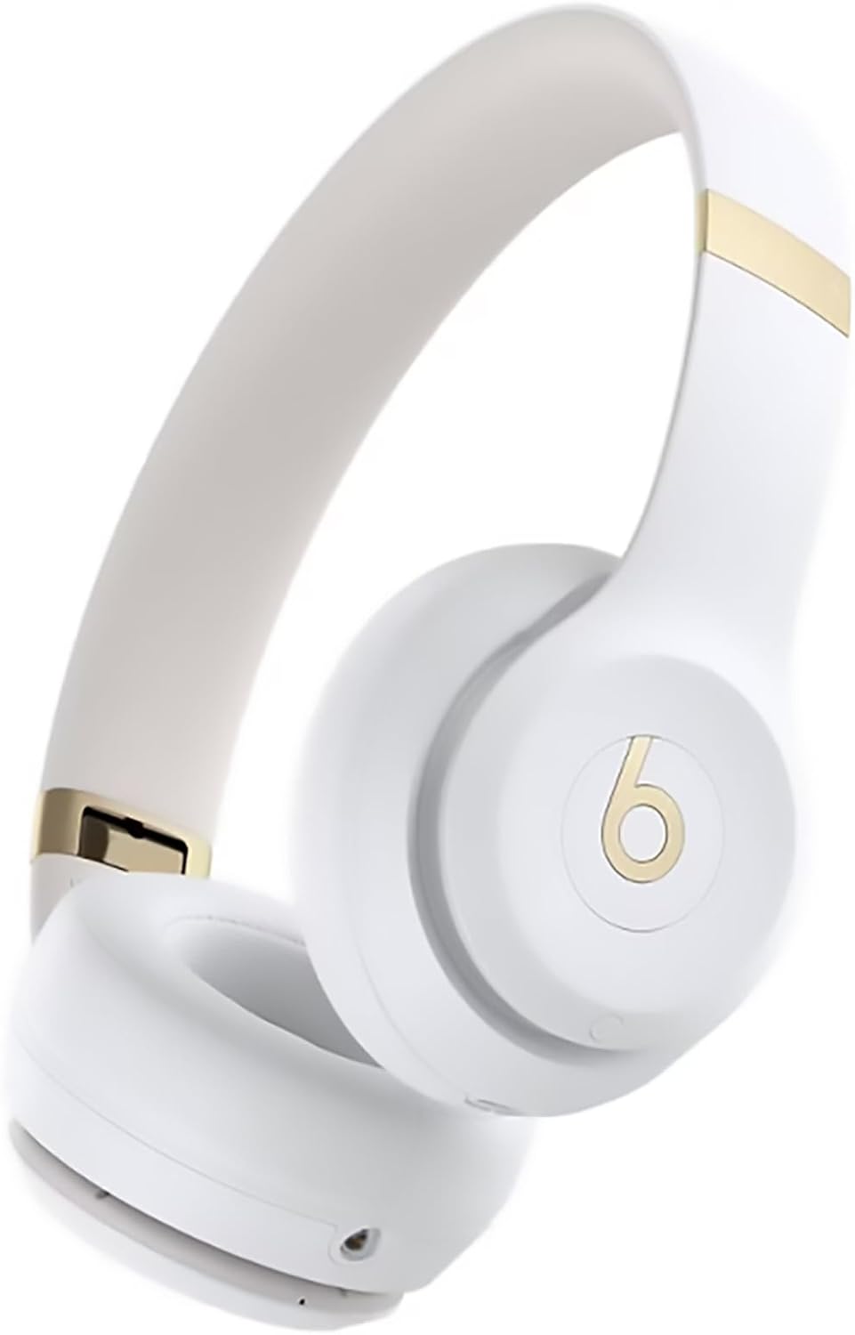 Beats Solo 4 – Wireless Bluetooth On-Ear Headphones, Apple & Android Compatible, Up to 50 Hours of Battery Life – Warm White