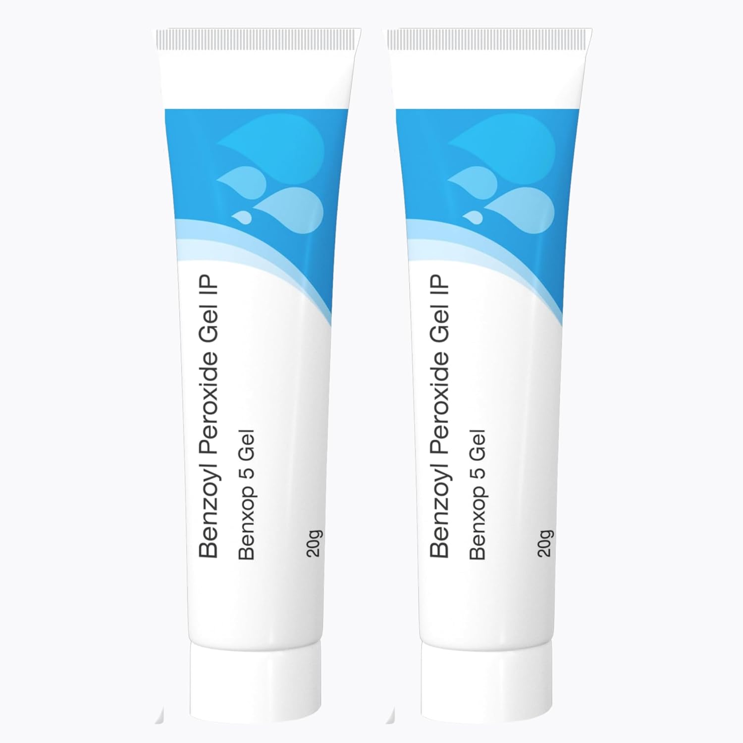 Salve Benxop 5% Benzoyl Peroxide Gel (20 g / 0.70 oz) Pack of 2 – Topical Skincare Gel for Oil-Prone and Congested Skin