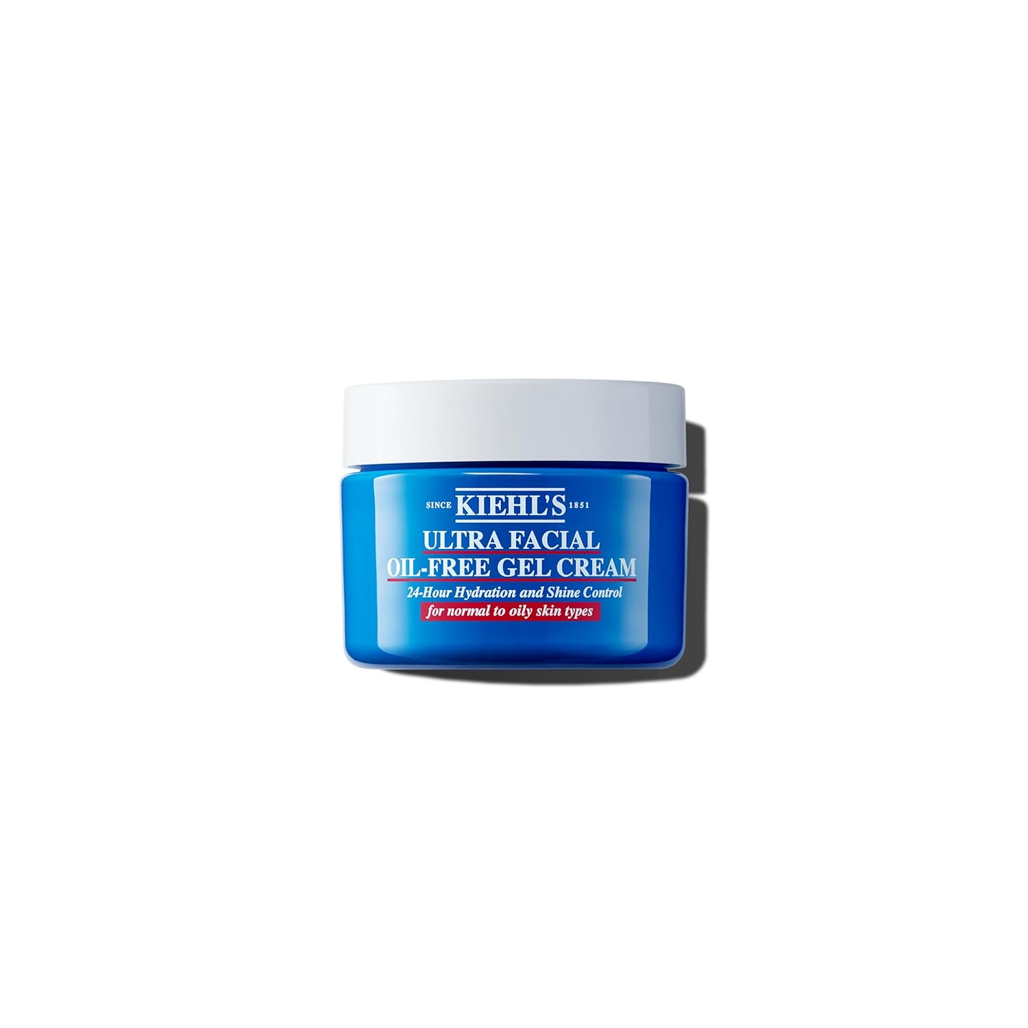 Kiehl’s Ultra Facial Oil-Free Moisturizer, Shine-Reducing Gel Cream for Oily to Normal Skin, Hydrates Skin for 24 Hours, Visibly Minimizes Pores, Non-comedogenic, Alcohol-free, Fragrance-free
