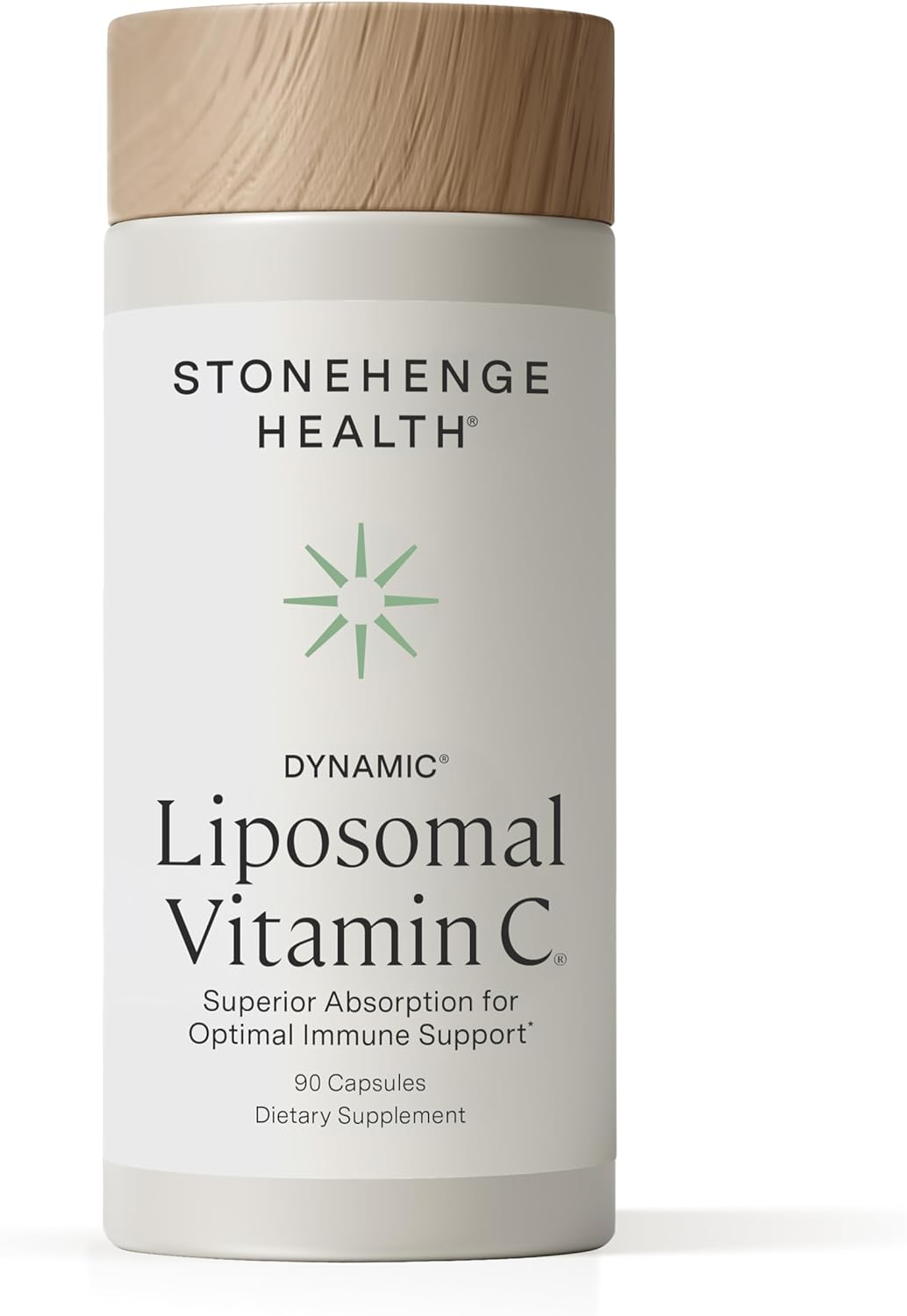 Stonehenge Health Dynamic Liposomal Vitamin C 1500mg – 90 Capsules – Advanced Formula – Phospholipids sourced from Non-GMO Sunflower, Supports Healthy Immune System, Collagen Synthesis & Brain Health