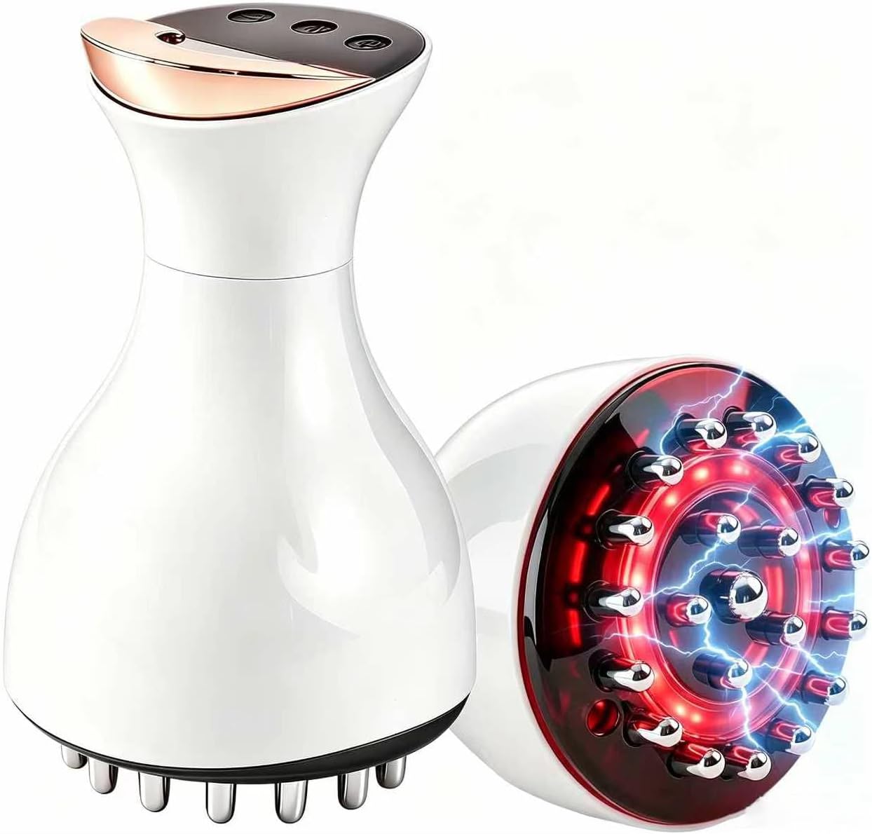 Zaybuon Lymphatic Drainage Massager for Body, 35 Levels Portable Body Massager for Legs, Arms & Abdomen, Cellulite Massage Tool for Full Body Relaxation and Skin Care