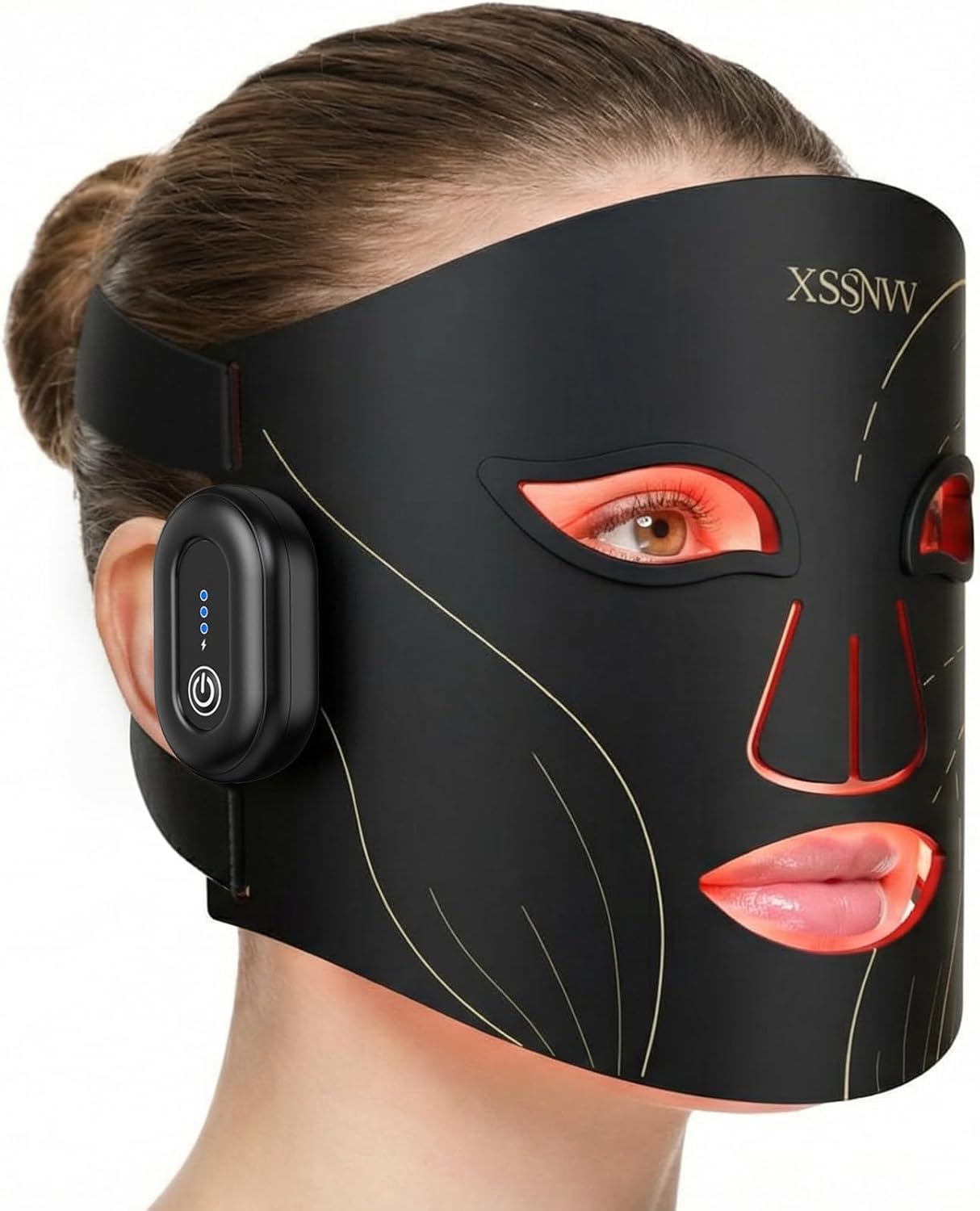 Red Light Therapy for Face – 4 Mode Cordless