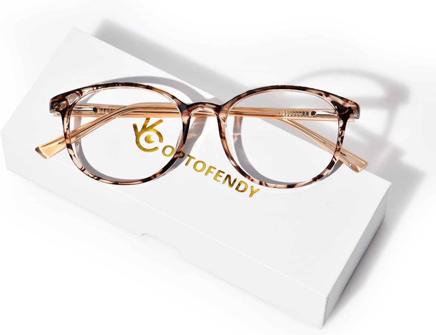 Blue Light Glasses for Women, TR90 Fashion Blue Light Blocking Glasses for Computer