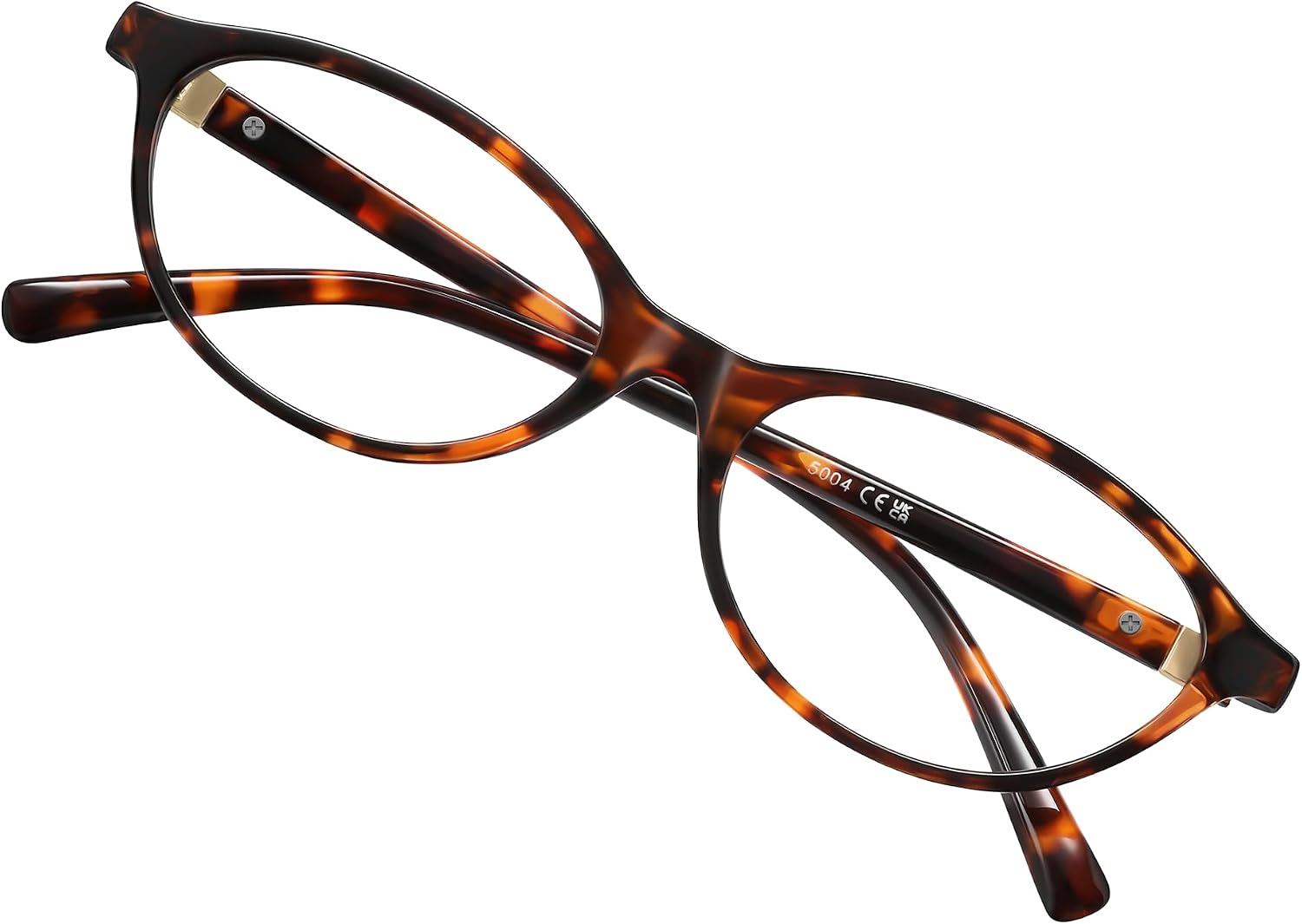 Blue Light Glasses for Woman – Fashion Small Oval Frame Blue Light Blocking Glasses for Gaming/Cumputer
