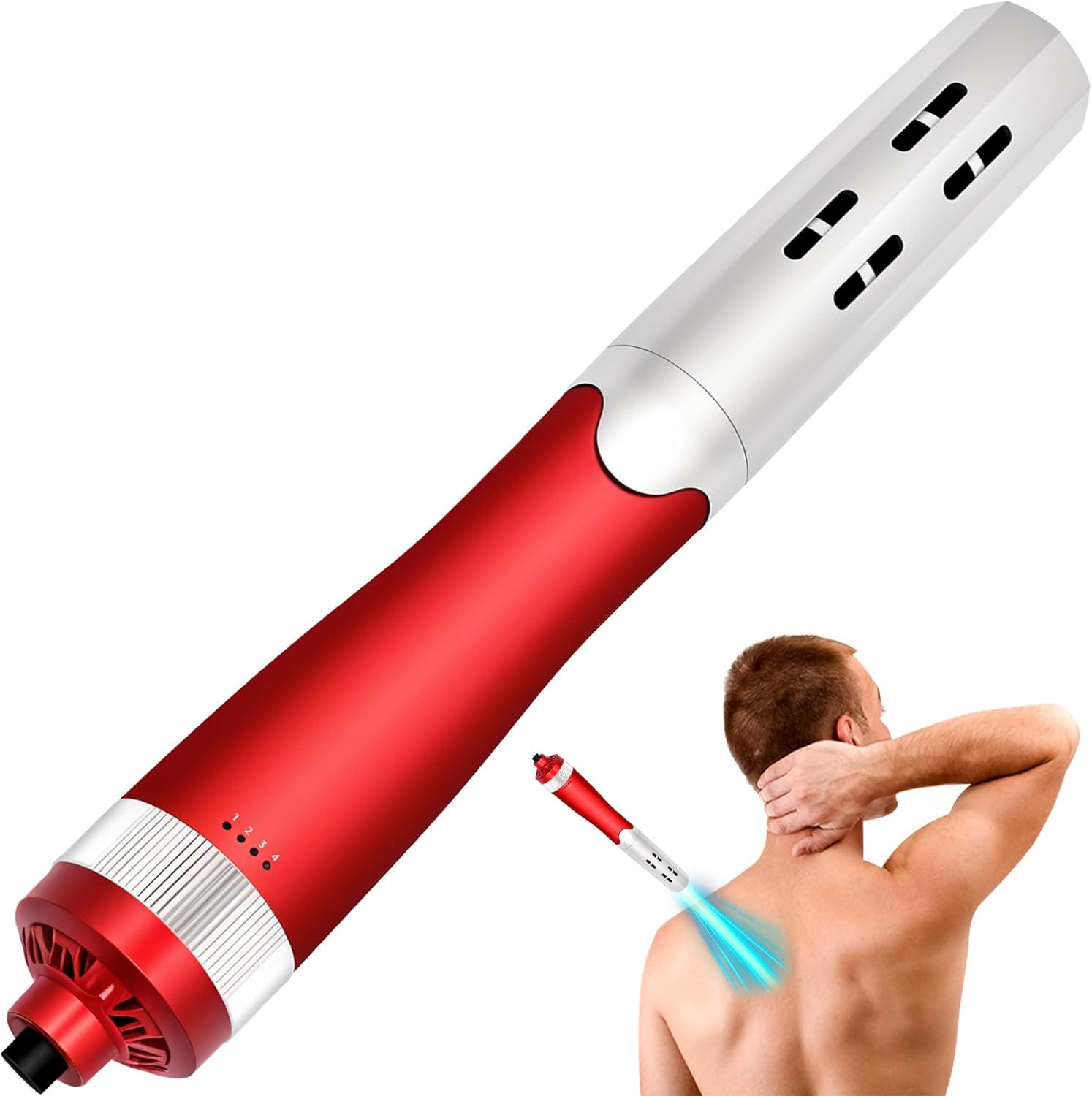 Terahertz Frequency Wand 7.0 Pro – Electric THZ Therapy Blower Wand for Quantum Body Wellness Water Sleep Enhancement Muscle Relaxation – Portable Healing Device for Men Women