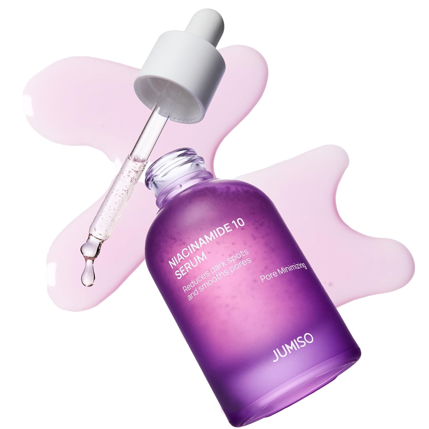 JUMISO 10% Niacinamide Dark Spot Serum – TXA + Glutathione Brightening Face Serum for Daily Use – No Pilling Water-Gel, Helps Even Skin Tone – Centella Soothing, Beginner-Friendly, 1.35 fl oz