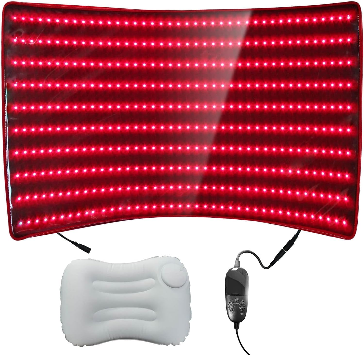 BestQool Red Light Therapy Mat, 400 LEDs Triple Chips 660nm 850nm, FSA-HSA Red Light Therapy for Body, 38″ x 23″ Large Pads, Full Body Infrared Light Therapy Mat. 63W