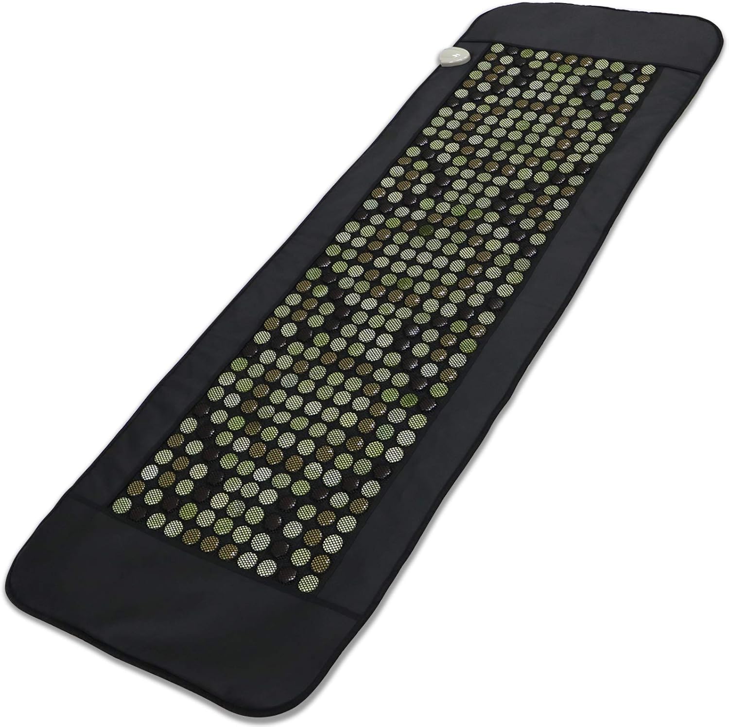 UTK 70” x 24” Full Body Quantum Wave Far Infrared Heating pad, 5X Pain Relief, FSA-HSA Eligible Weighted Mat with Magnets Stone, Jade & Tourmaline, Hotter to 149℉, 4H Auto-Off, Gift for Women Men