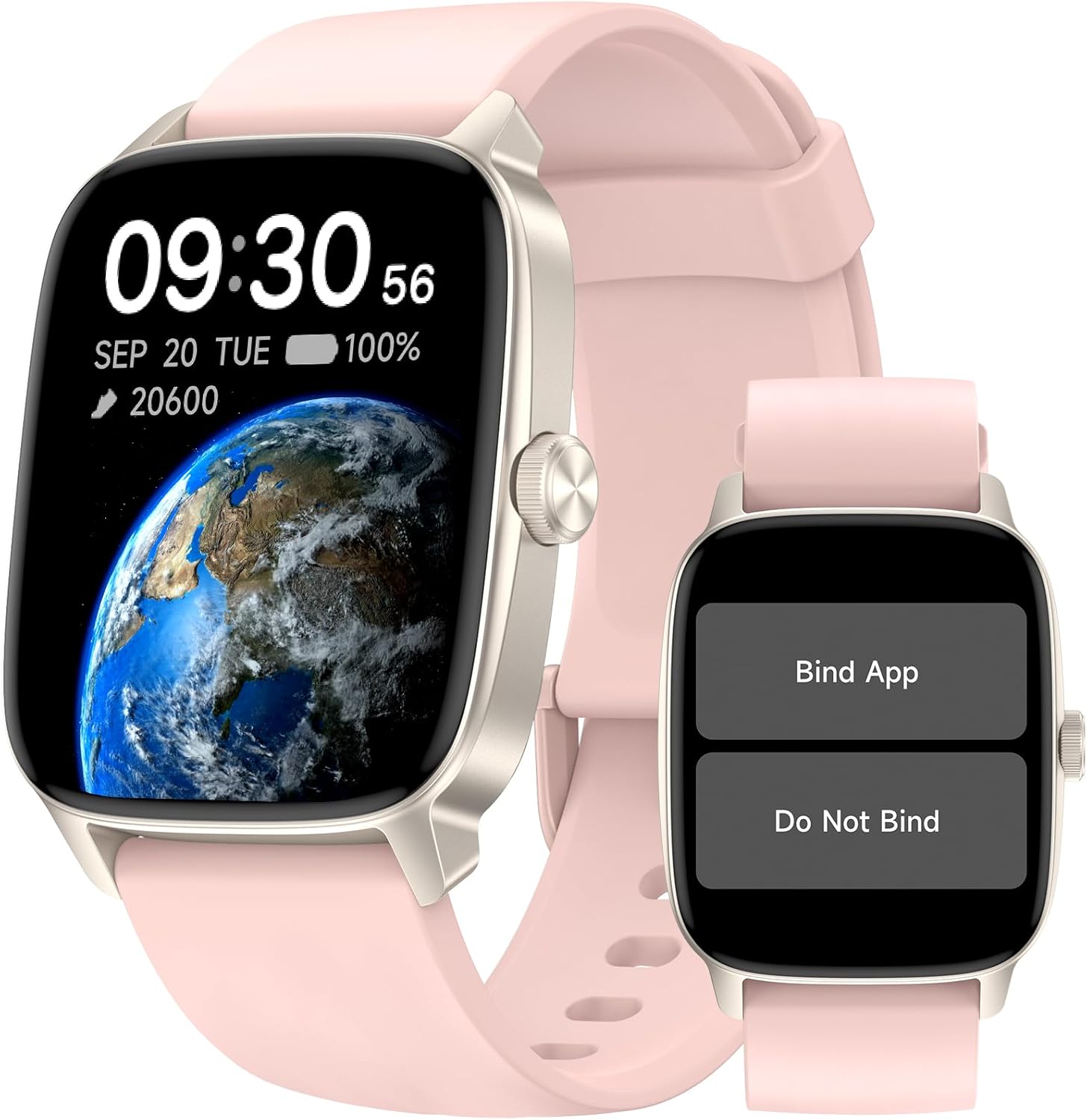 DAVIKO Pedometer Watch Senior Friendly No App/Phone Required, Waterproof Fitness Tracker Watch with Step Counter Calories/Sleep Tracker for Walking Running for Men Women