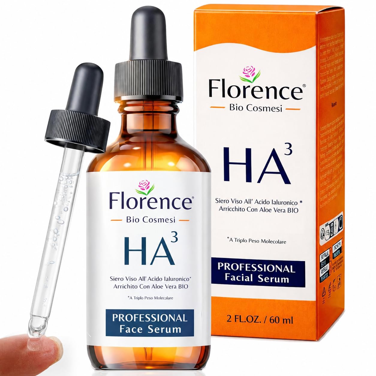 Hyaluronic Acid Serum for Skin – Anti-Aging Moisturizer Face Serum for Brightening, Plumper & Smoother Skin. Non-Greasy, Ultra-Hydrating Niacinamide, B5 & Vitamin C Skin Care Facial Serum, 2 oz