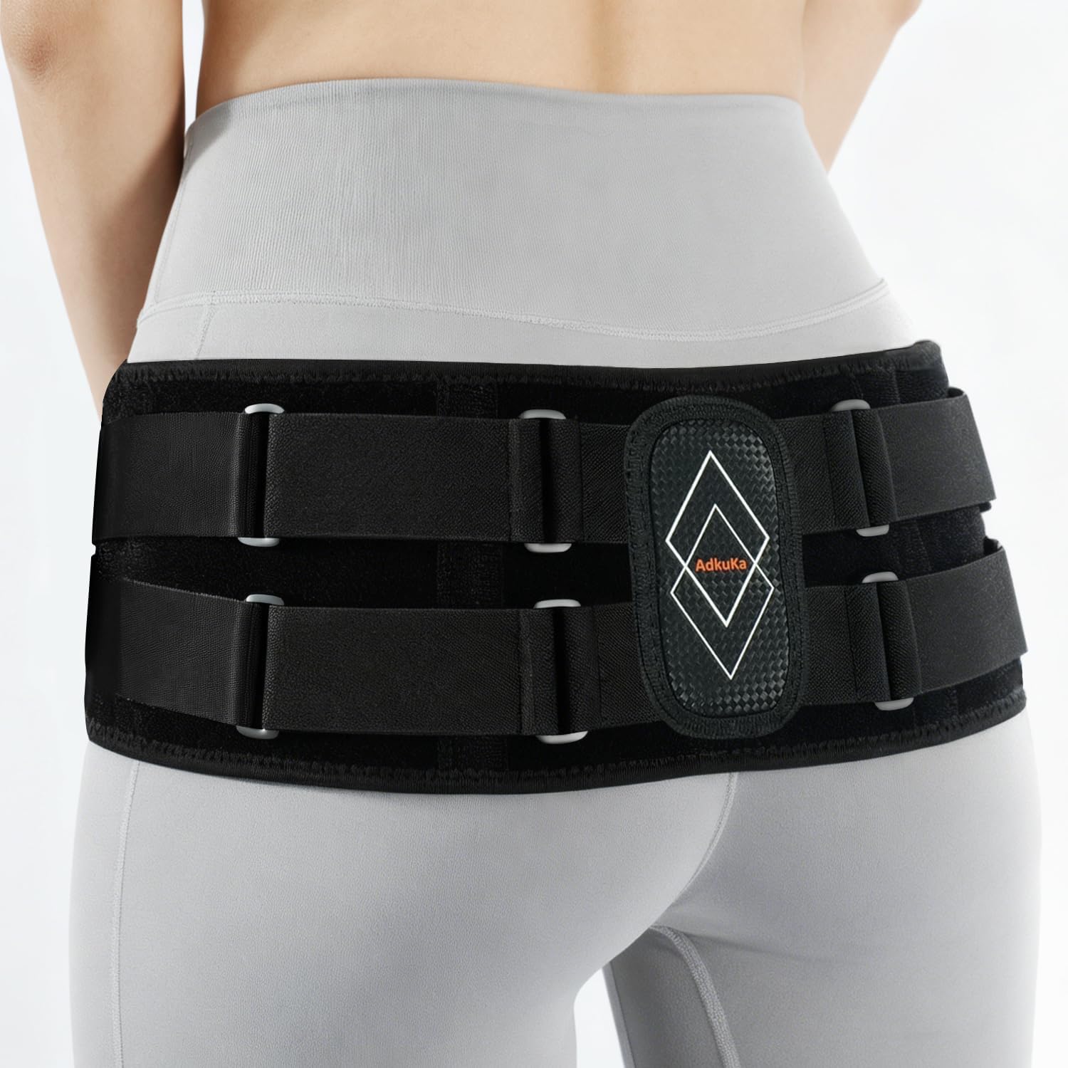 Sacroiliac SI Joint Hip Belt for Women and Men – 8x Maximum Compression and Anti-slip – Sciatica Belt and Lower Back Support Brace – Hip Braces for SI Joints Pain, Pelvic Support
