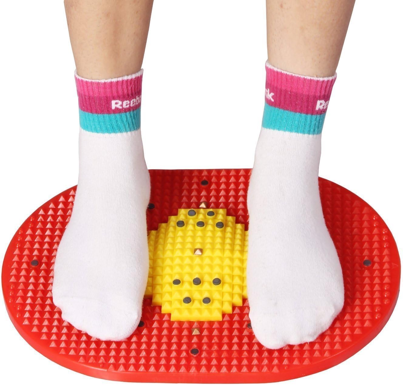 Acupressure Reflexology Magnetic Pyramidal Therapy Power Pain Relief Energy Foot Health Mat