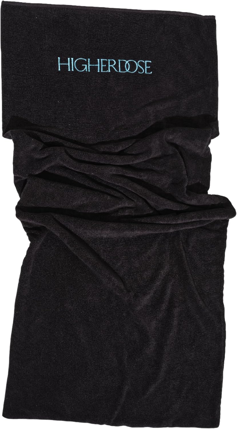 HigherDOSE Infrared Sauna Blanket Towel Insert – Reusable & Machine-Washable Liner for Infrared Blanket – 100% Organic Cotton Sauna Towel – Absorbs Sweat & Simplifies Clean-Up (30″ x 69″)
