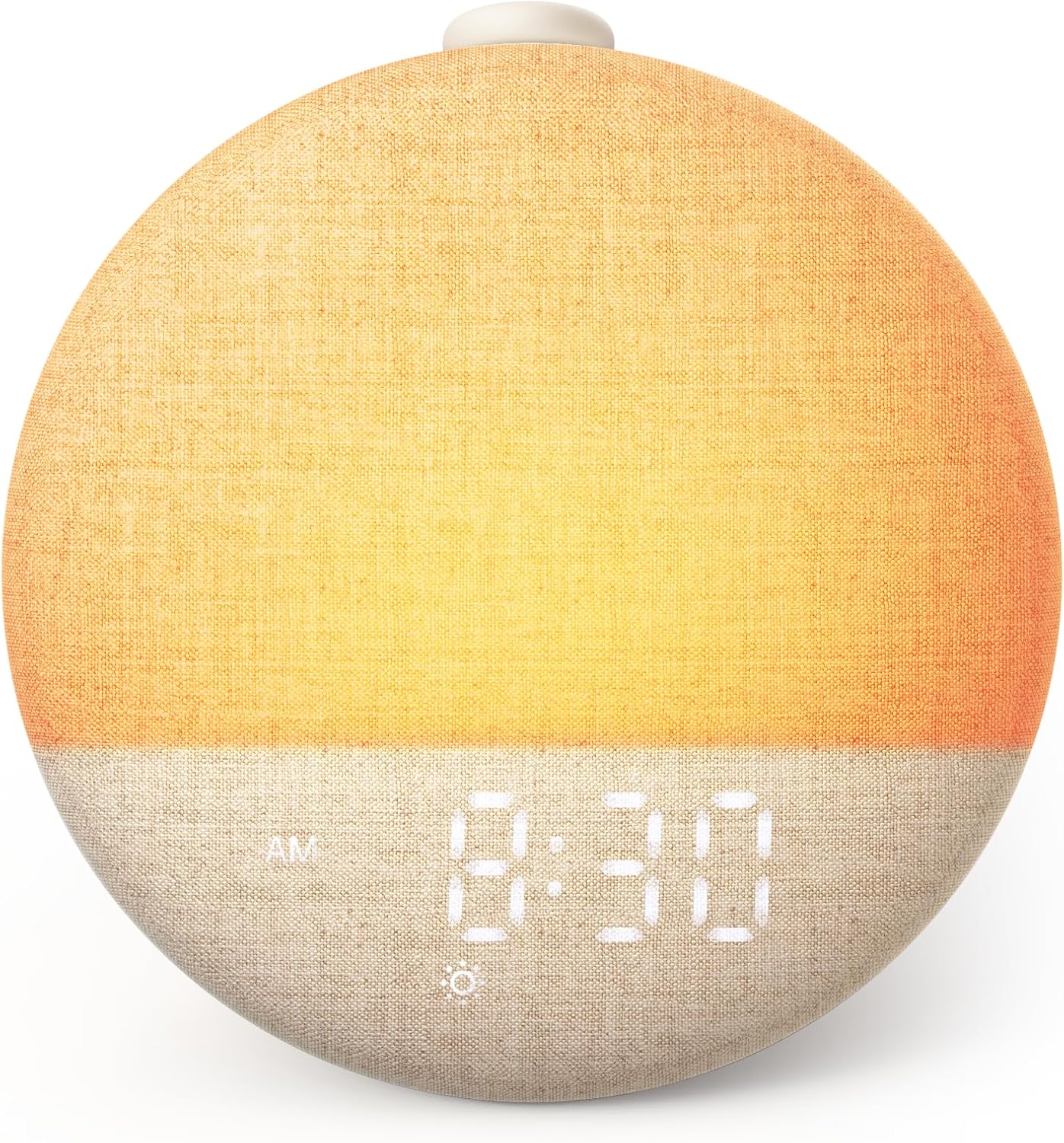 Dreamegg Sunrise 2 – Sunrise Alarm Clock, Sound Machine for Sleep, Favorites Mode, Sleep Routines, Dimmable Night Light, 29 Soothing Sounds, White Noise Machine, Wake Up Light for Bedrooms (Cream)