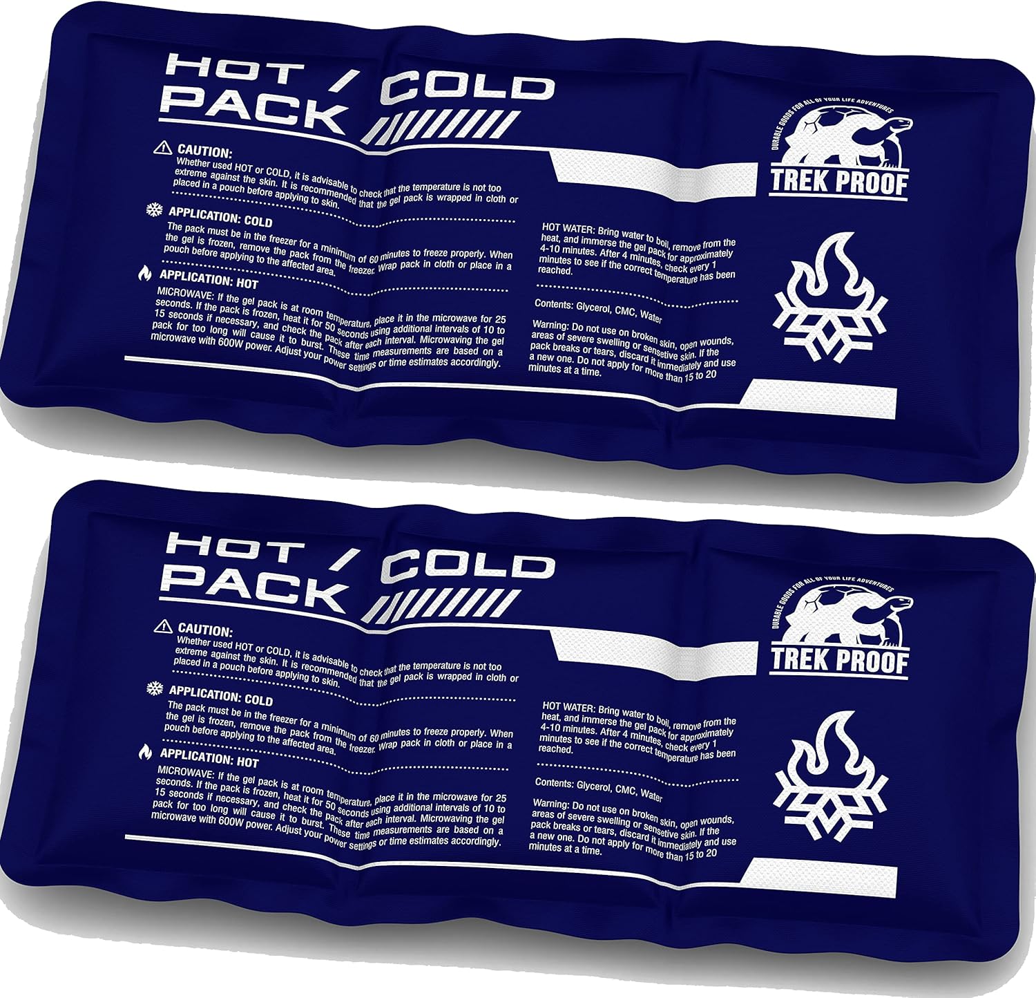 Flexible Ice Pack for Pain Relief – Reusable Gel Pack for Knee, Shoulder, Ankle, Back, and More – Bendable for Customized Comfort
