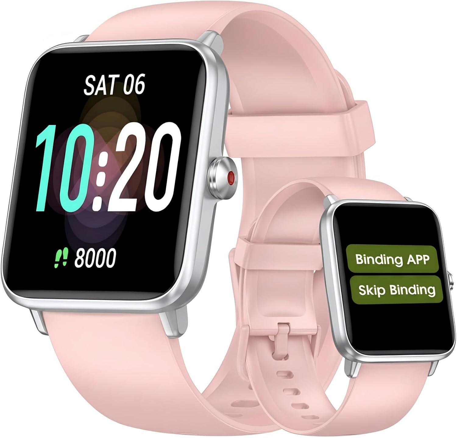 Pedometer Watch Senior Friendly No App/Phone Required,Waterproof Fitness Tracker Watch with Heart Rate Sleep Monitor Activity Tracker, Step Counter for Walking, Smart Watches for Women Men